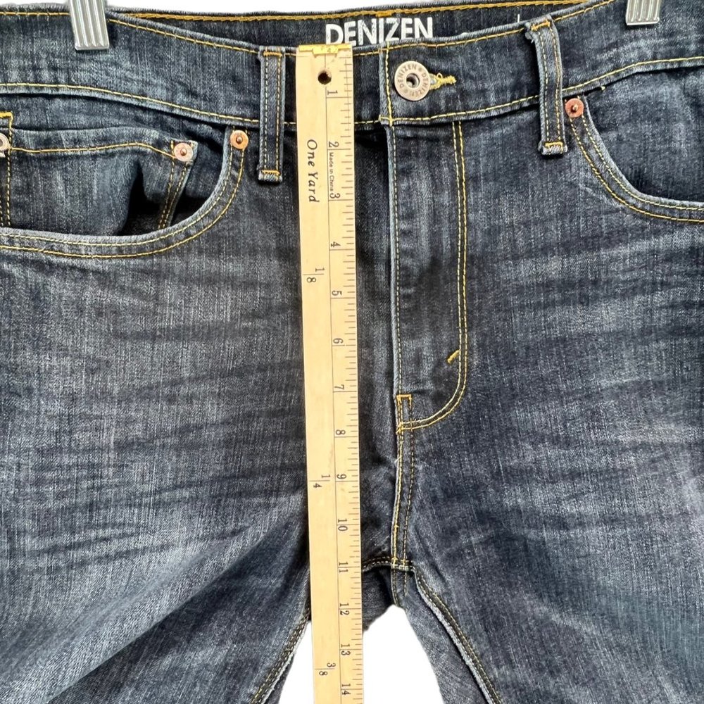 Levi's Denizen 216 Skinny Fit Denim Jeans Medium Wash Blue Mens Size 36 X 30 - Picture 7 of 13